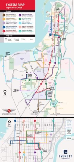 Everett Transit Map