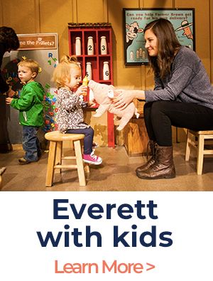 Everett with kids new brand